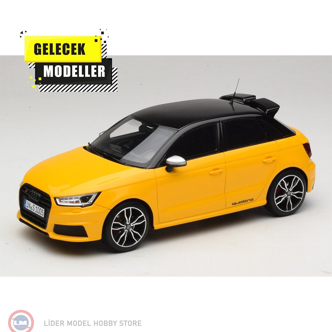 1:18 Otto 2015 Audi S1 Sportback Vegas Yellow