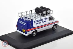 1:43 1983 Chevrolet G Series Van Rothmans Opel Rally Team