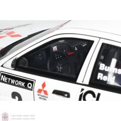 1:18 OTTO 1997 Mitsubishi Carisma GT GRA Rac Rally #2 White R. Burns