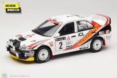 1:18 OTTO 1997 Mitsubishi Carisma GT GRA Rac Rally #2 White R. Burns