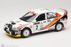 1:18 OTTO 1997 Mitsubishi Carisma GT GRA Rac Rally #2 White R. Burns
