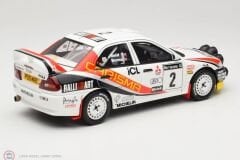 1:18 OTTO 1997 Mitsubishi Carisma GT GRA Rac Rally #2 White R. Burns
