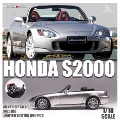 1:18 Motorhelix 2000 Honda S2000 (AP2) SPIDER WITH ENGINE AND Crane ACCESSORIES