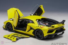 1:18 2019 Lamborghini Aventador SVJ (Giallo Tenerife)