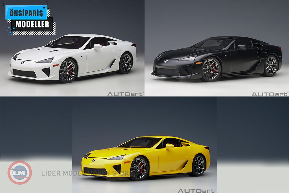 Autoart - 1:18 2010 Lexus LFA Beyaz - 16.590,11 TL - 15.760,60 TL