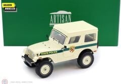 1:18 Greenlight 1983 Jeep CJ-5 Hardtop Maryland State Police white