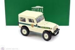 1:18 Greenlight 1983 Jeep CJ-5 Hardtop Maryland State Police white