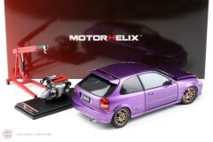 1:18 Motorhelix 1997 Honda Civic TypeR EK9 with Engine