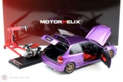 1:18 Motorhelix 1997 Honda Civic TypeR EK9 with Engine