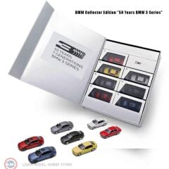 1:64 Minichamps BMW Collector Edition '' 50 Years BMW 3 Series '' 7'li set