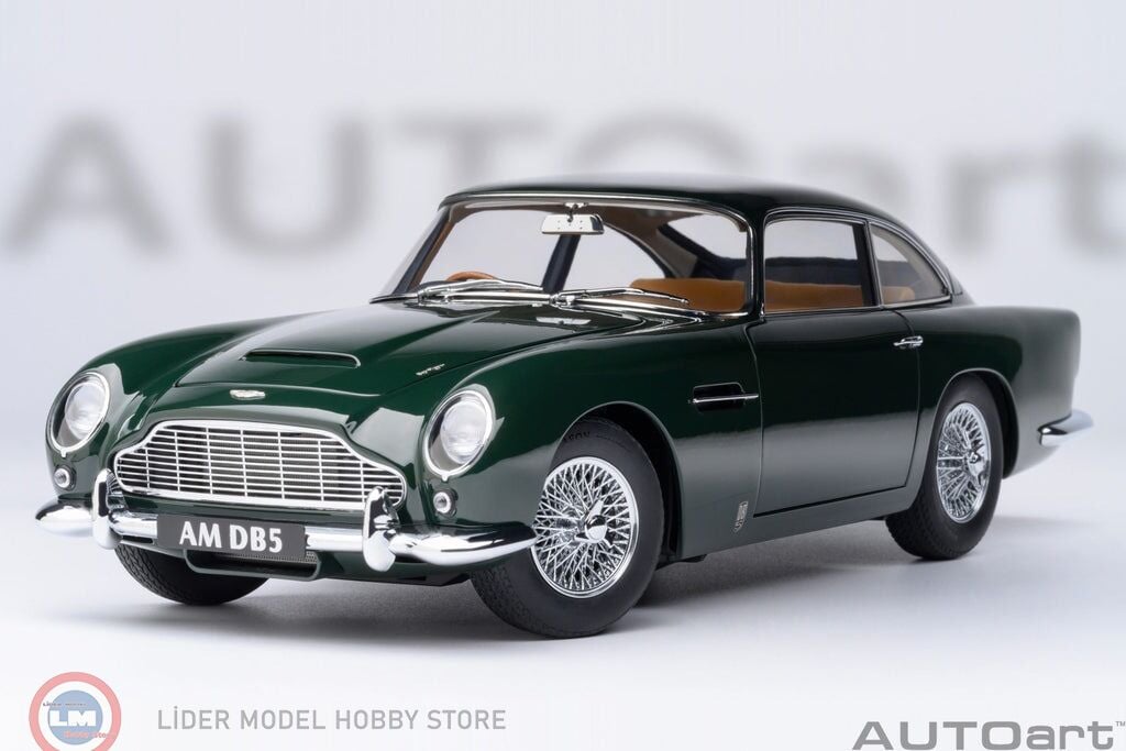 1:18 Autoart 1964 Aston Martin DB5 British Racing Green