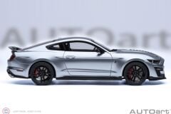 1:18 Autoart 2023 Ford Mustang Shelby GT500 - Iconic Silver