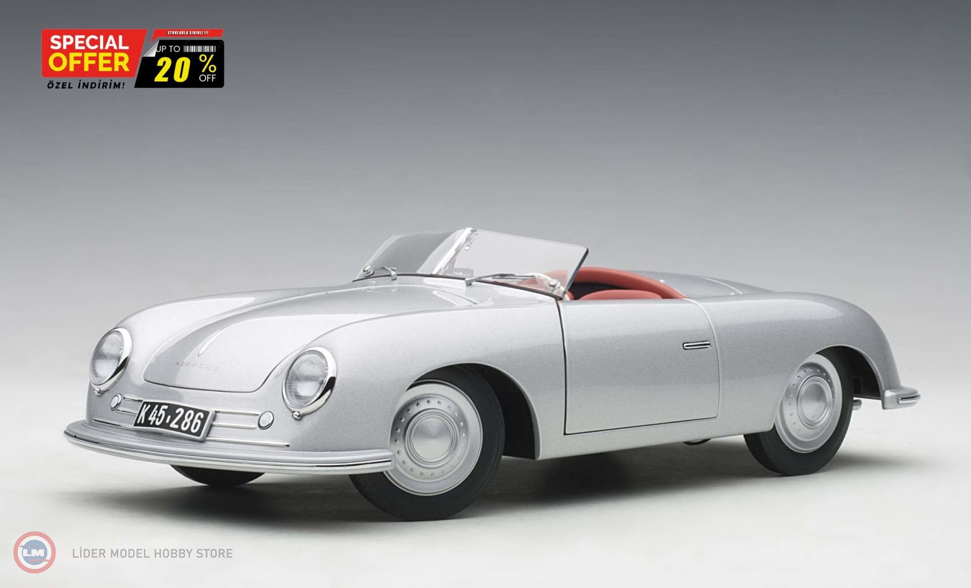 1:18 Autoart 1948 Porsche 356 Number 1