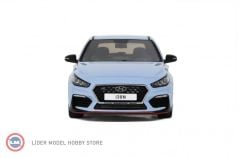 1:18 2017 Hyundai I30 N - Light Blue