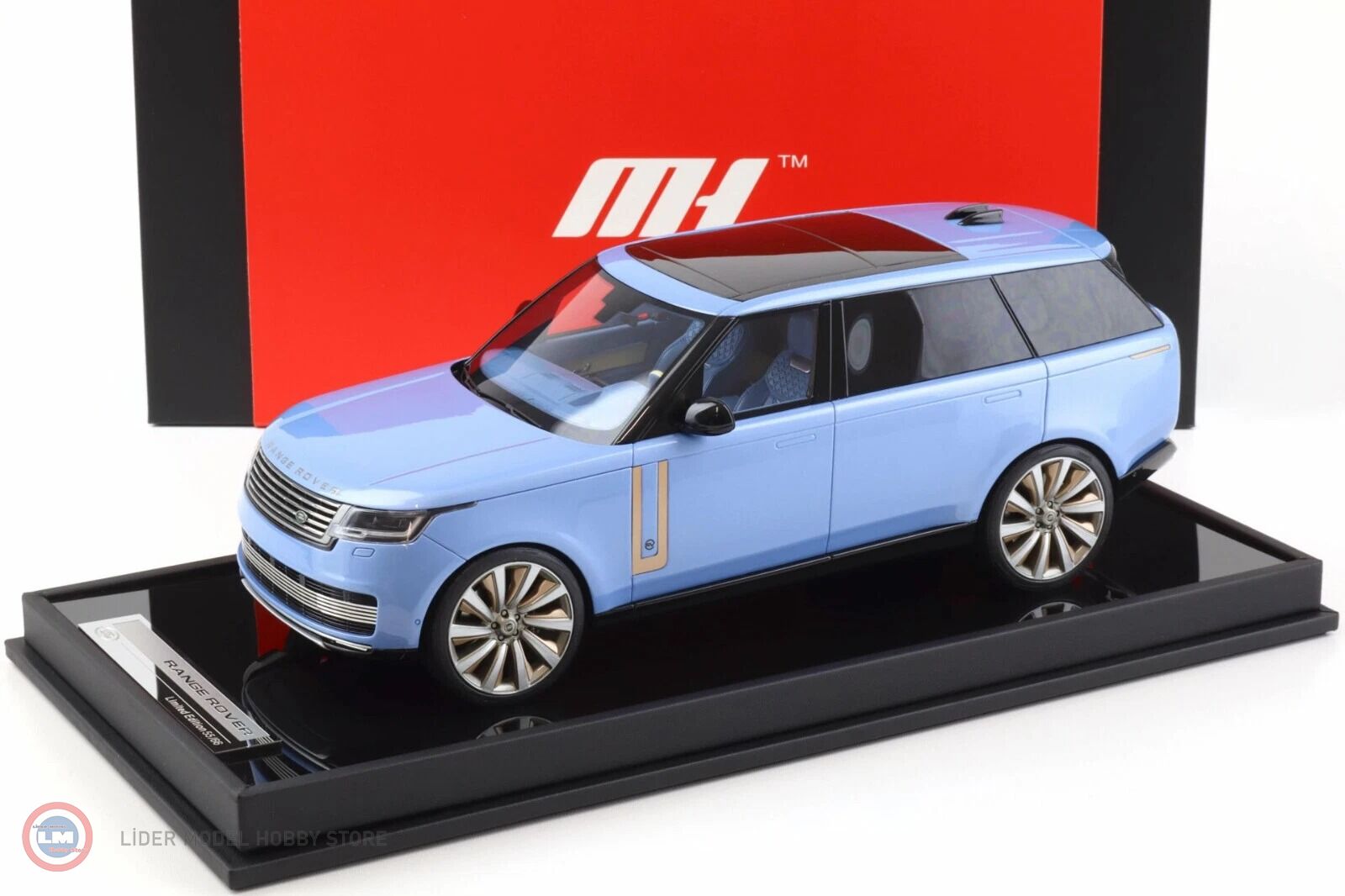 1:18 Motorhelix 2022 Range Rover SV AUTOBIOGRAPHY - Premium Genesis Extended