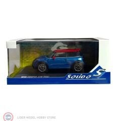 1:43 Solido 2023 Mini Cooper JCW (F56) - Iceland blue metallic