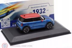 1:43 Solido 2023 Mini Cooper JCW (F56) - Iceland blue metallic