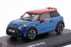 1:43 Solido 2023 Mini Cooper JCW (F56) - Iceland blue metallic