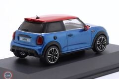 1:43 Solido 2023 Mini Cooper JCW (F56) - Iceland blue metallic