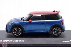 1:43 Solido 2023 Mini Cooper JCW (F56) - Iceland blue metallic