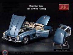 1:18 CMC 1954 Mercedes Benz 300 SL W198 Hardtop Blue