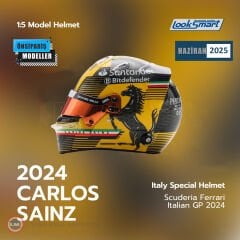 1:5 2024 Carlos Sainz Monza GP Kask