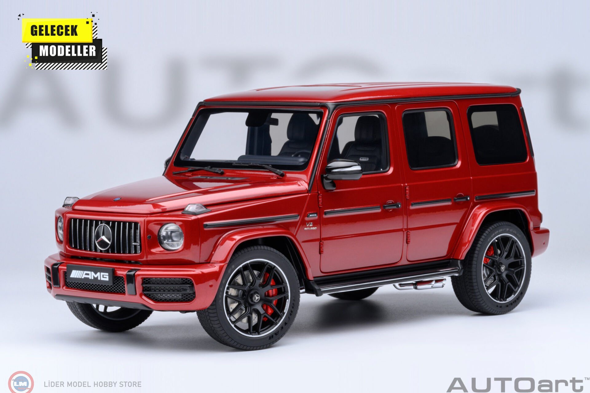1:18 Autoart 2019 Mercedes Benz AMG G63 - DESIGNO CARDINAL