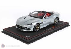 1:18 2020 Ferrari Portofino M Spider Titanium Silver