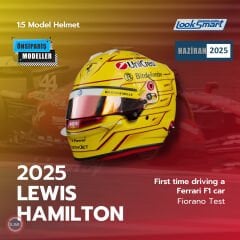 1:5 2025 Lewis Hamilton Scuderia Ferrari HP Kask