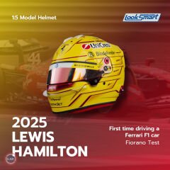 1:5 2025 Lewis Hamilton Scuderia Ferrari HP Kask