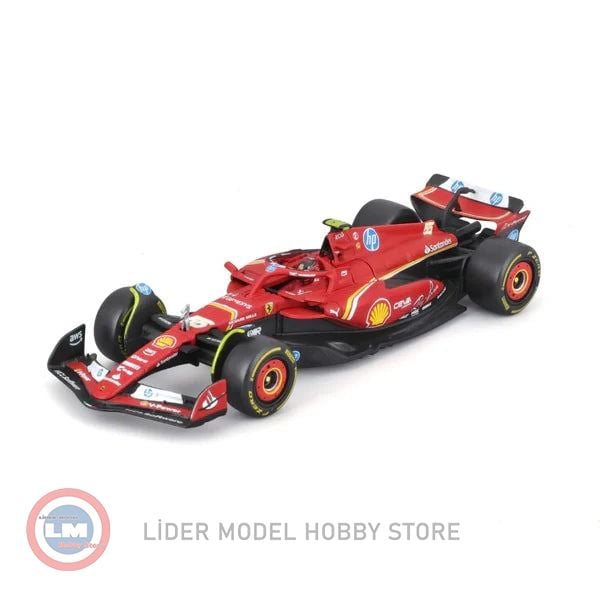 Burago - 1:18 Burago 2024 FERRARI F1 SF-24 #55 SCUDERIA FERRARI