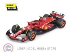 1:18 Burago 2024 FERRARI F1 SF-24 #55 SCUDERIA FERRARI -CARLOS SAINZ Formula 1