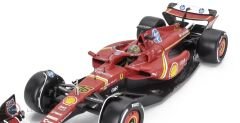 1:18 Burago 2024 Ferrari SF-24 #16 - WINNER ITALIEN MONZA GP Formula 1
