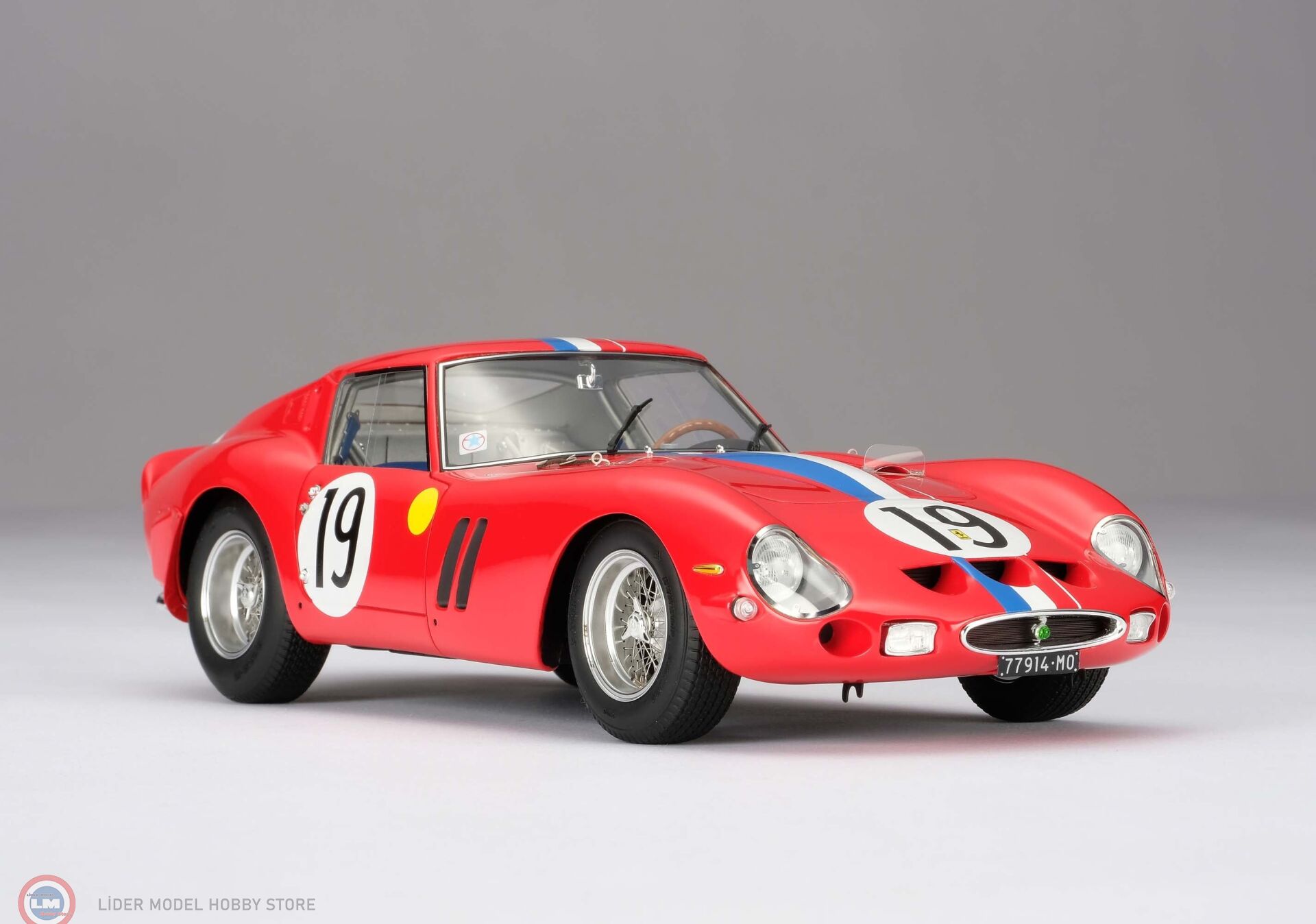 1:18 Amalgam 1962 Ferrari 250 GTO #19 24 Hours of Le Mans