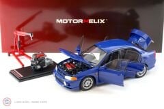 1:18 Motorhelix 1999 Mitsubishi Lancer Evolution IV WITH ENGINE AND ACCESSORIES