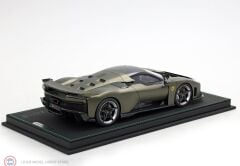 1:18 BBR 2024 Ferrari F80 carbon optional Verde Masoni Opaco