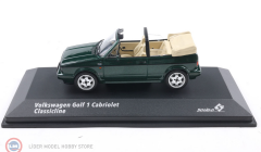 1:43 Solido 1992 Volkswagen Golf I Convertible Classic Line - dark green