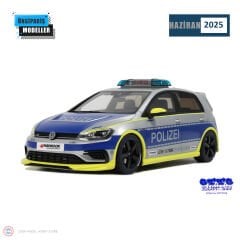 1:18 2018 Volkswagen Golf 7 R Oettinger Polizei
