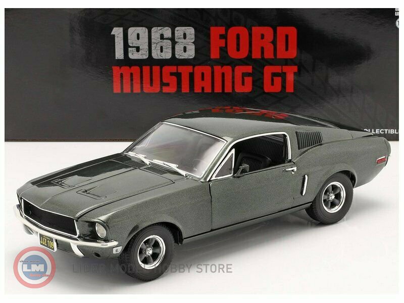 Greenlight - 1:18 1968 Ford Mustang GT Fastback Bullitt - 6.382,16