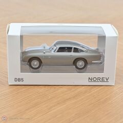 1:43 Norev 270523 1963 Aston Martin DB5 Silver Birch Jet Car