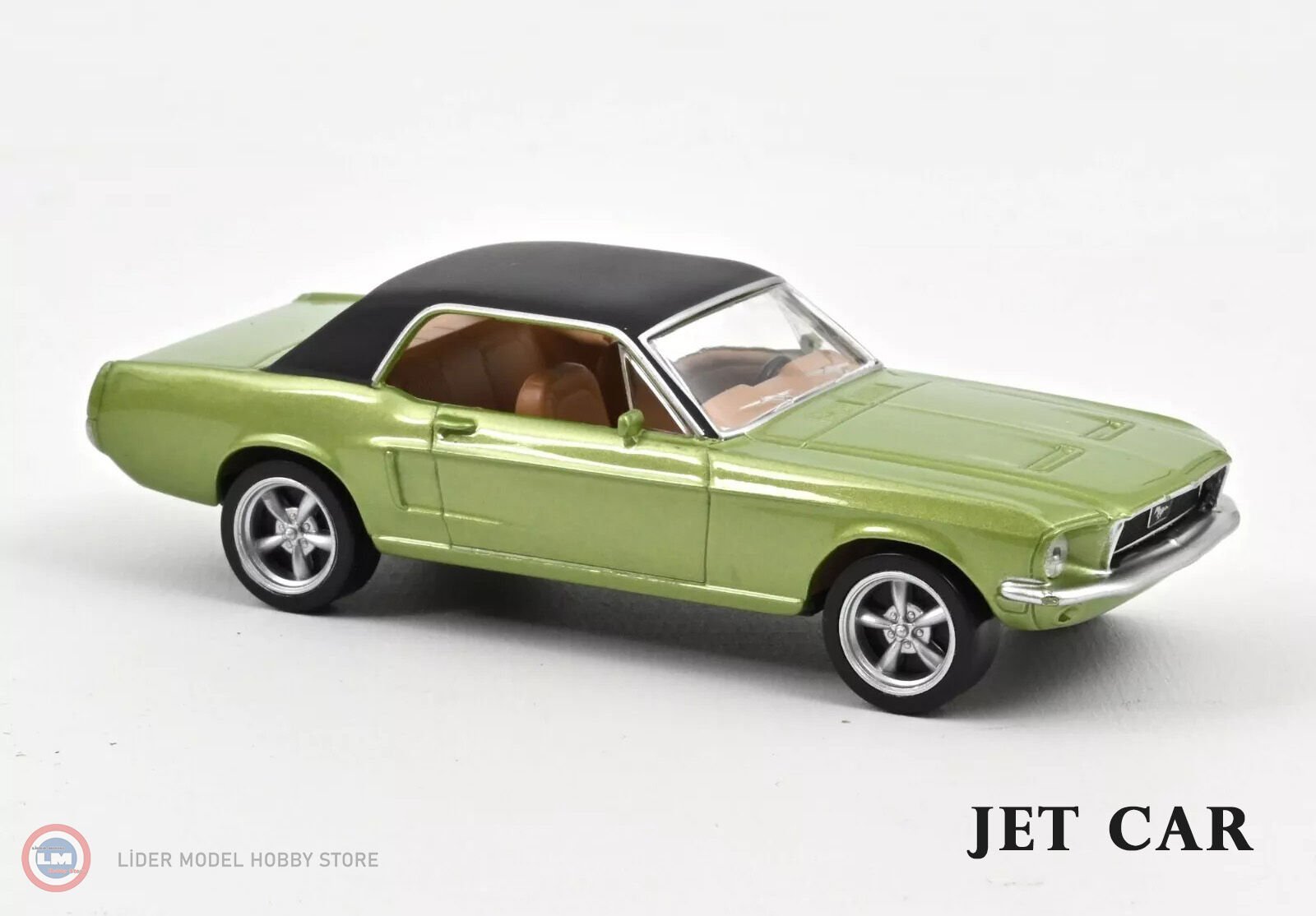 1:43 Norev 1968 Ford Mustang Coupe - Jet Car / Toys Series