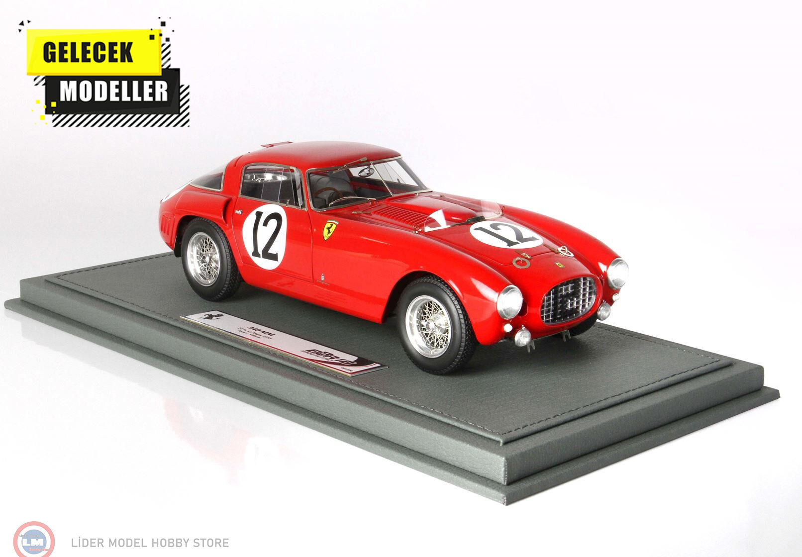 1:18 CMC 1953 Ferrari 340 MM S/N #12 0318 Le Mans  Driver Ascari-Villoresi