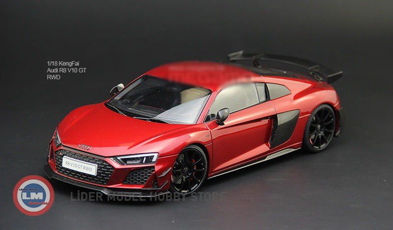1:18 Keng Fai 2021 Audi R8 GT RWD