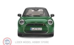 1:18 Minichamps 2023 Mini Cooper SE-  British Racing Green