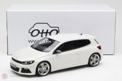 1:18 OTTO 2008 Volkswagen Scirocco 3 R Phase 1 Candy White