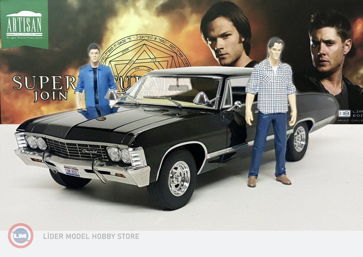 Greenlight - 1:18 1967 Chevrolet Impala Sport Coupe Super natural