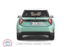 1:18 Minichamps 2023 Mini Cooper SE - Ocean Wave Green