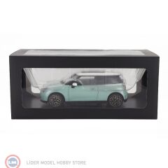 1:18 Minichamps 2023 Mini Cooper SE - Ocean Wave Green