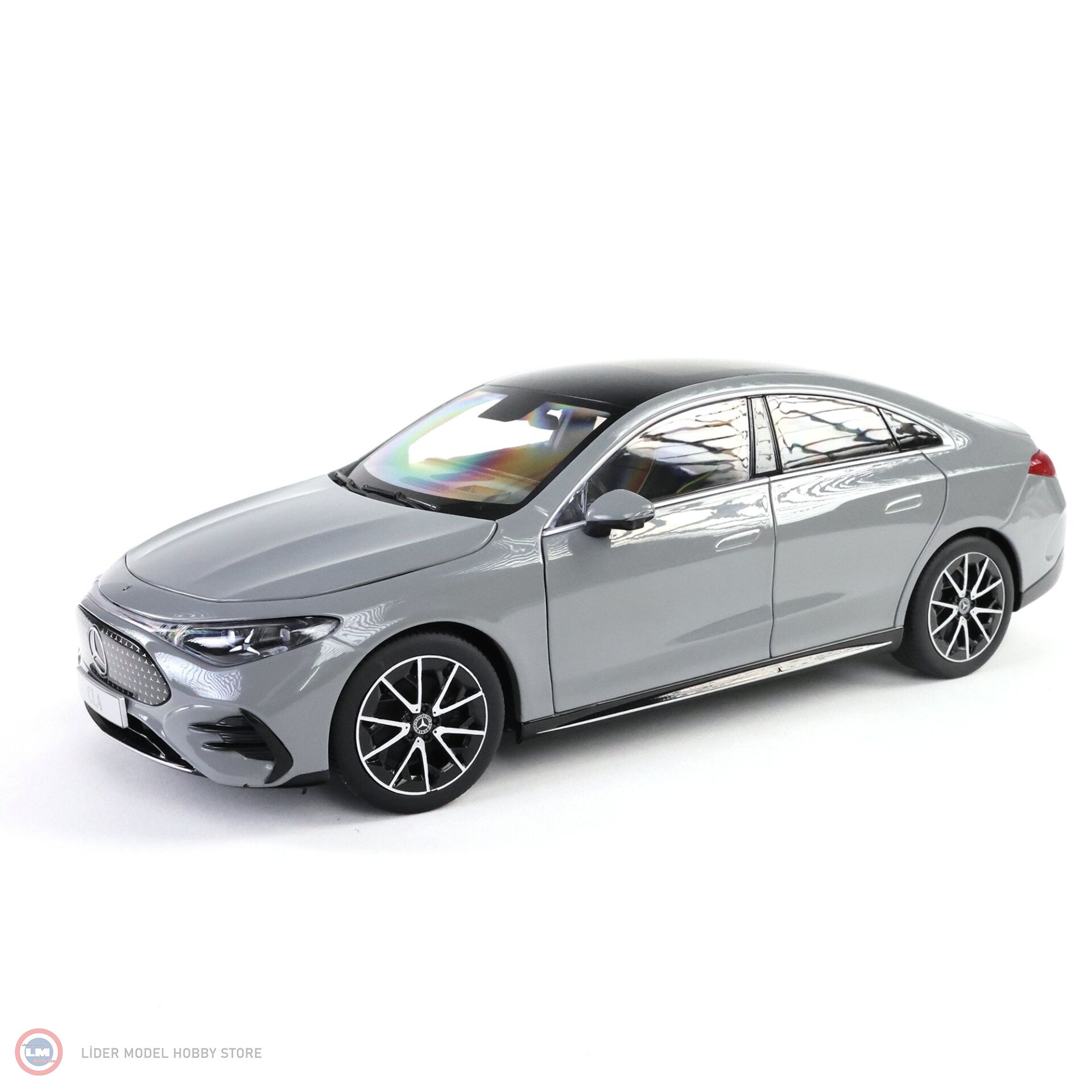 1:18 NZG 2025 Mercedes Benz CLA C174 Bev Alpin Grey