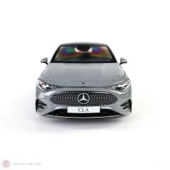 1:18 NZG 2025 Mercedes Benz CLA C174 Bev Alpin Grey